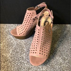 G by Guess wedge block shoes